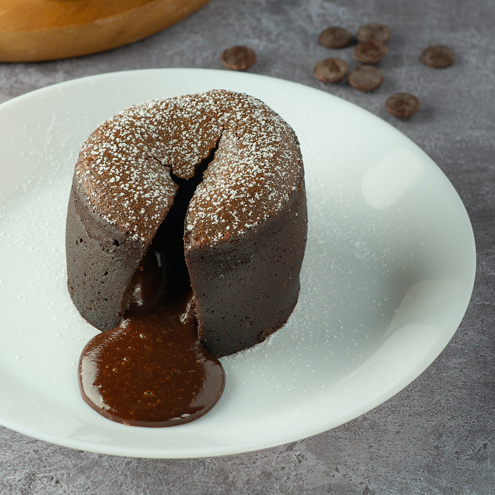 Lactosevrije lava cake